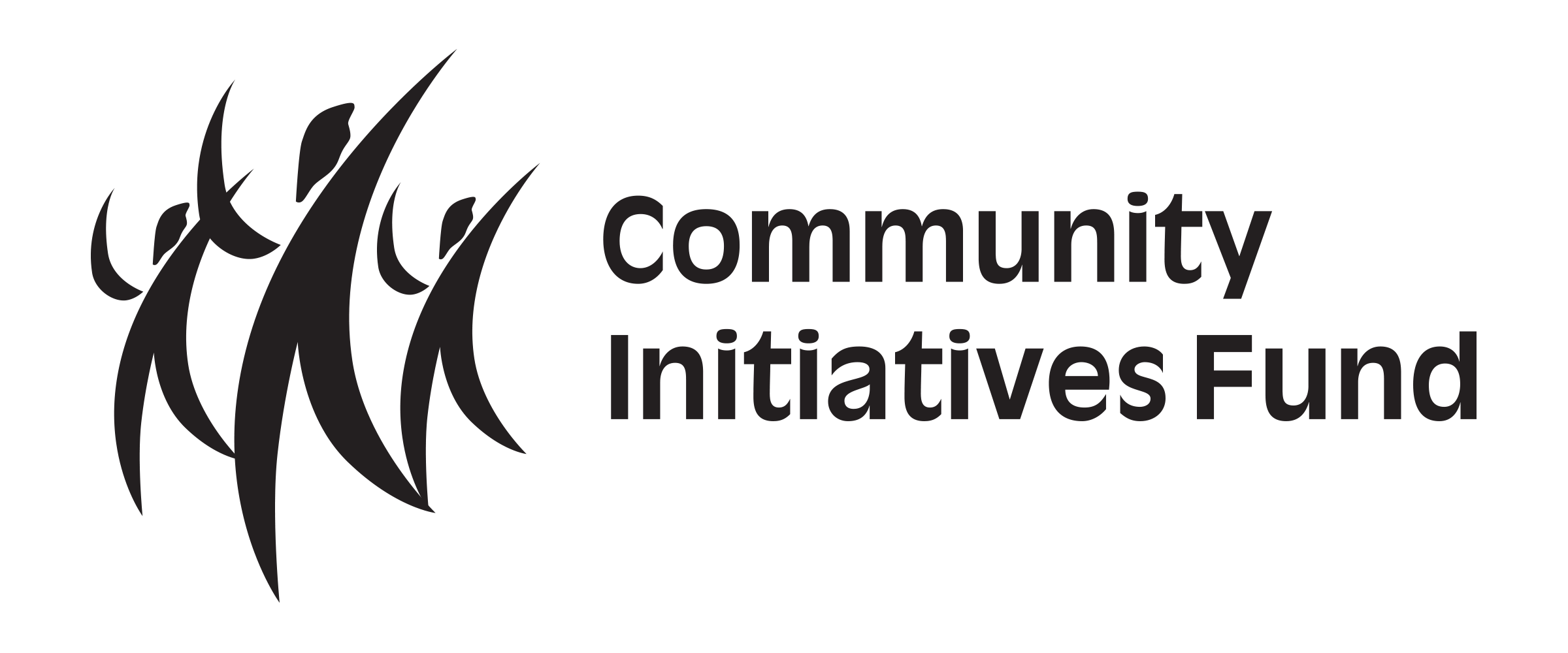 Community Initiatives Fund black logo horizontal